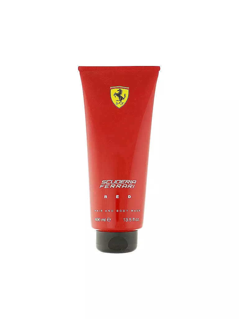 FERRARI | Red Hair and Body Wash 400ml | transparent