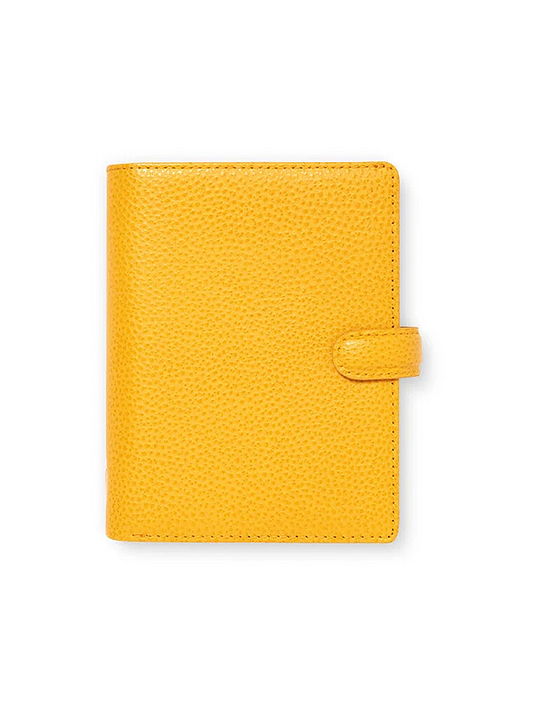 FILOFAX Finsbury Pocket Organiser Mustard gelb