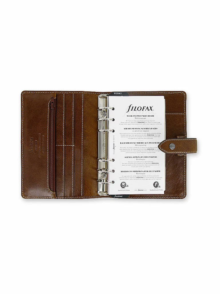 FILOFAX Organiseur personnel Malden camel