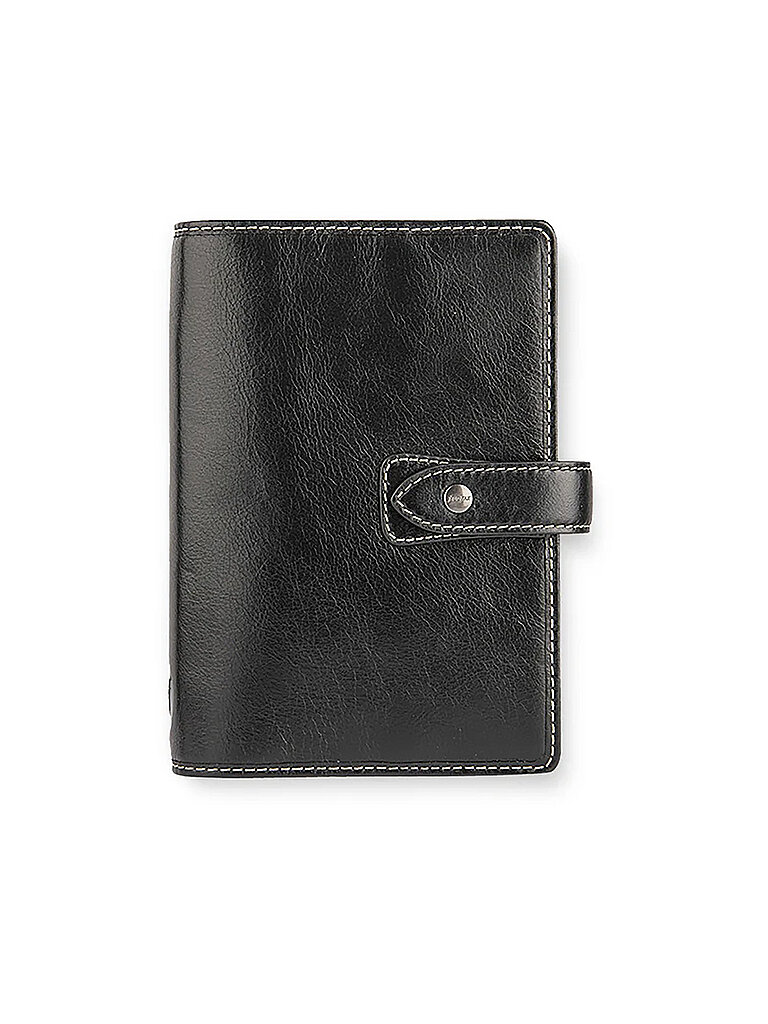 FILOFAX Personal Organiser MALDEN Black schwarz