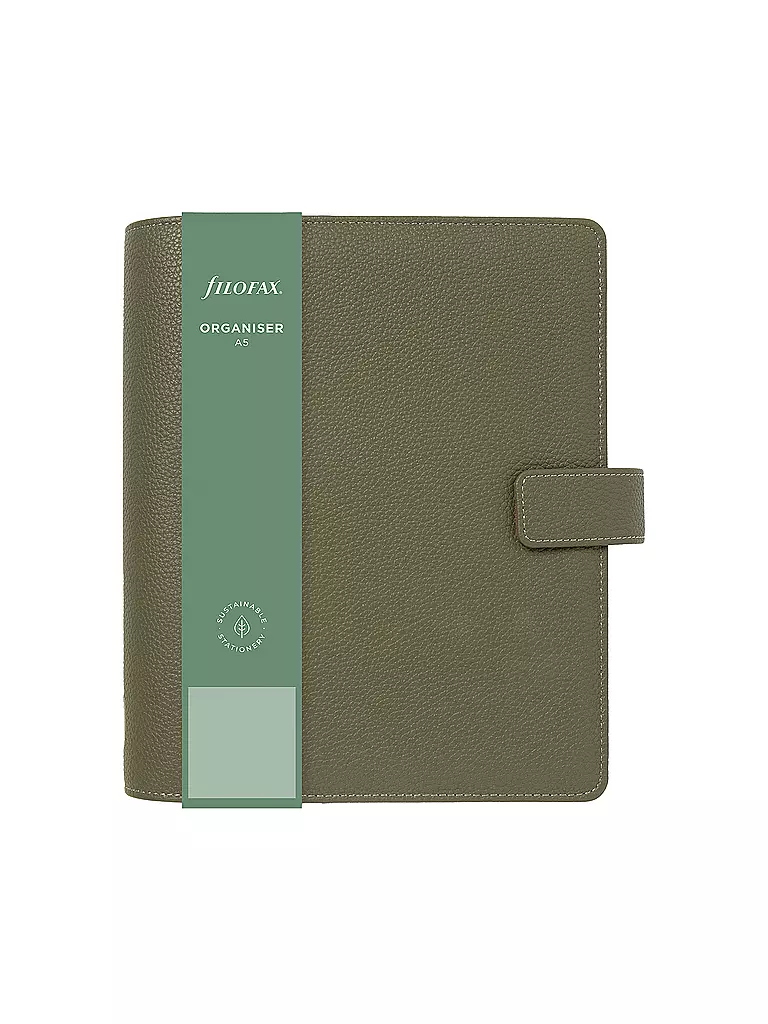 FILOFAX | Camden A5 Organiser Olive  | olive