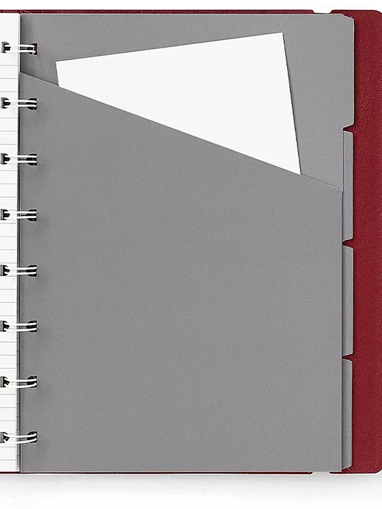 FILOFAX | Contemporary A5 nachfüllbares Notizbuch | beere