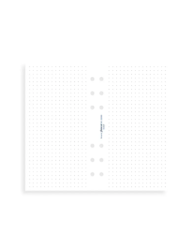 FILOFAX | Einlage Dotted Journal A5 Refill | weiss