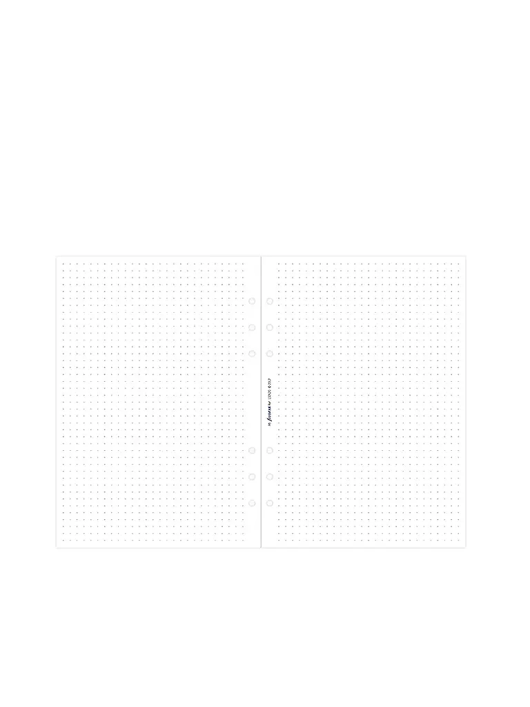 FILOFAX | Einlage Dotted Journal A5 Refill | Weiss