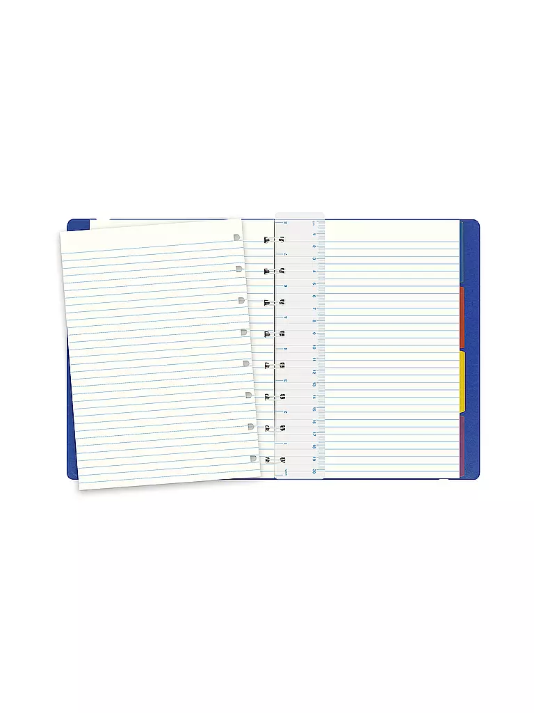 FILOFAX | Filofax nachfüllbares Notizbuch Classic A5 | blau