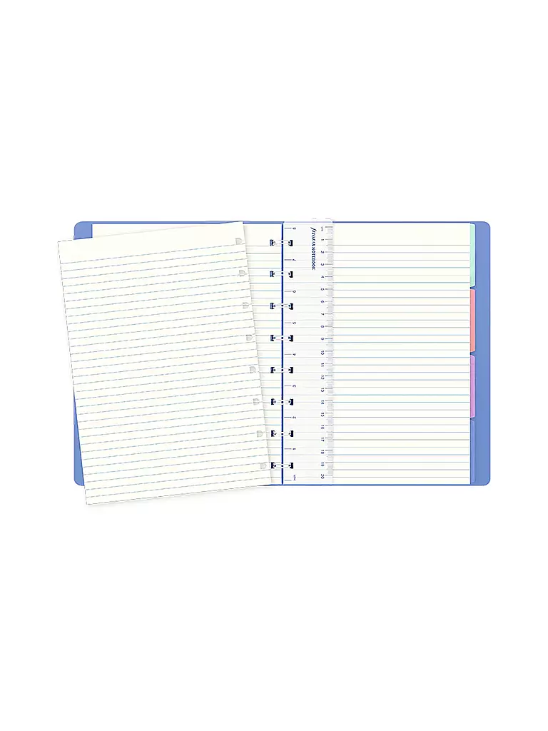 FILOFAX | Filofax nachfüllbares Notizbuch Classic A5 | blau
