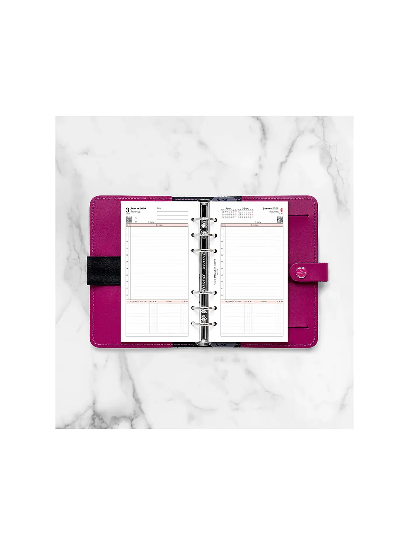 FILOFAX | Kalendereinlage Tag Professional Deutsch Personal 2026 | weiss