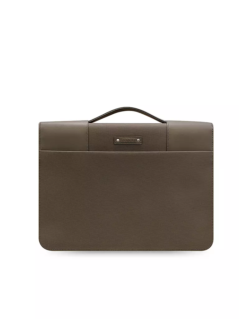 FILOFAX | Konferenzmappe "Microfiber Zip Folio" A4 (khaki) | olive