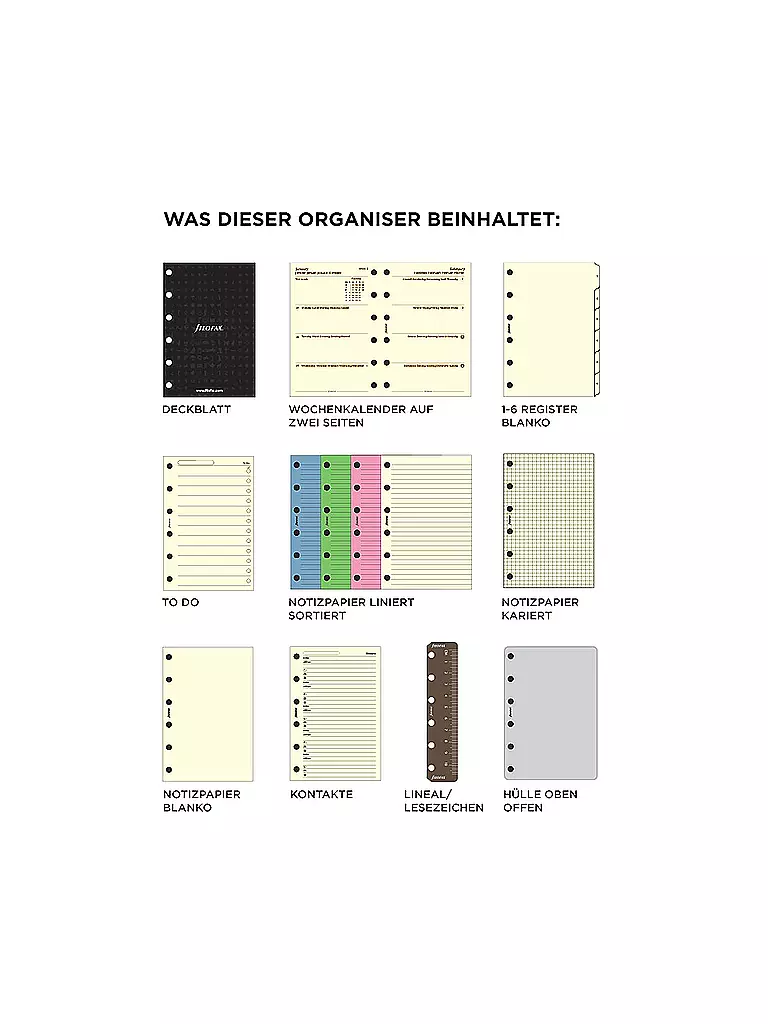 FILOFAX | Malden Pocket Organiser Duck Egg 2021 | transparent