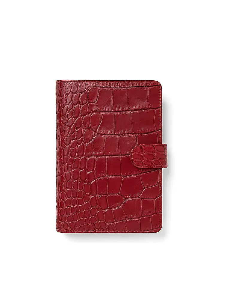 FILOFAX | Personal Organiser CLASSIC CROC Cherry  | rot