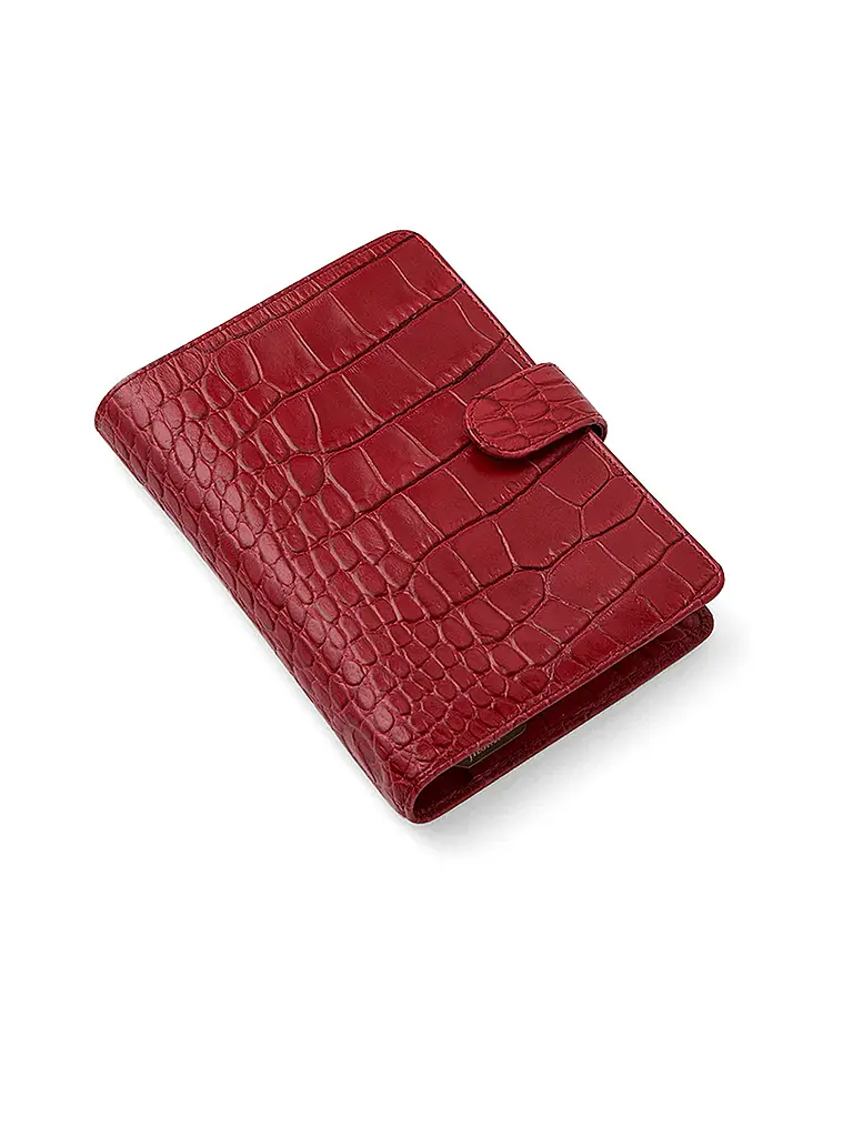 FILOFAX | Personal Organiser CLASSIC CROC Cherry  | rot