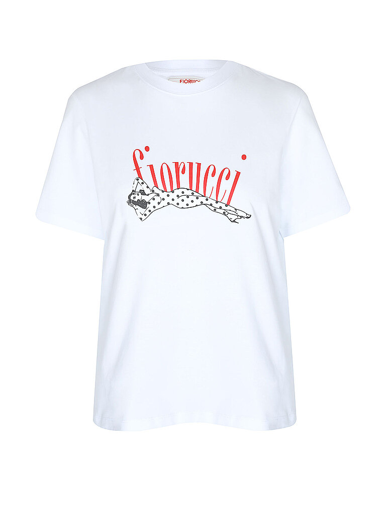 FIORUCCI T-Shirt Regular Fit ANGEL PATCH weiss | L