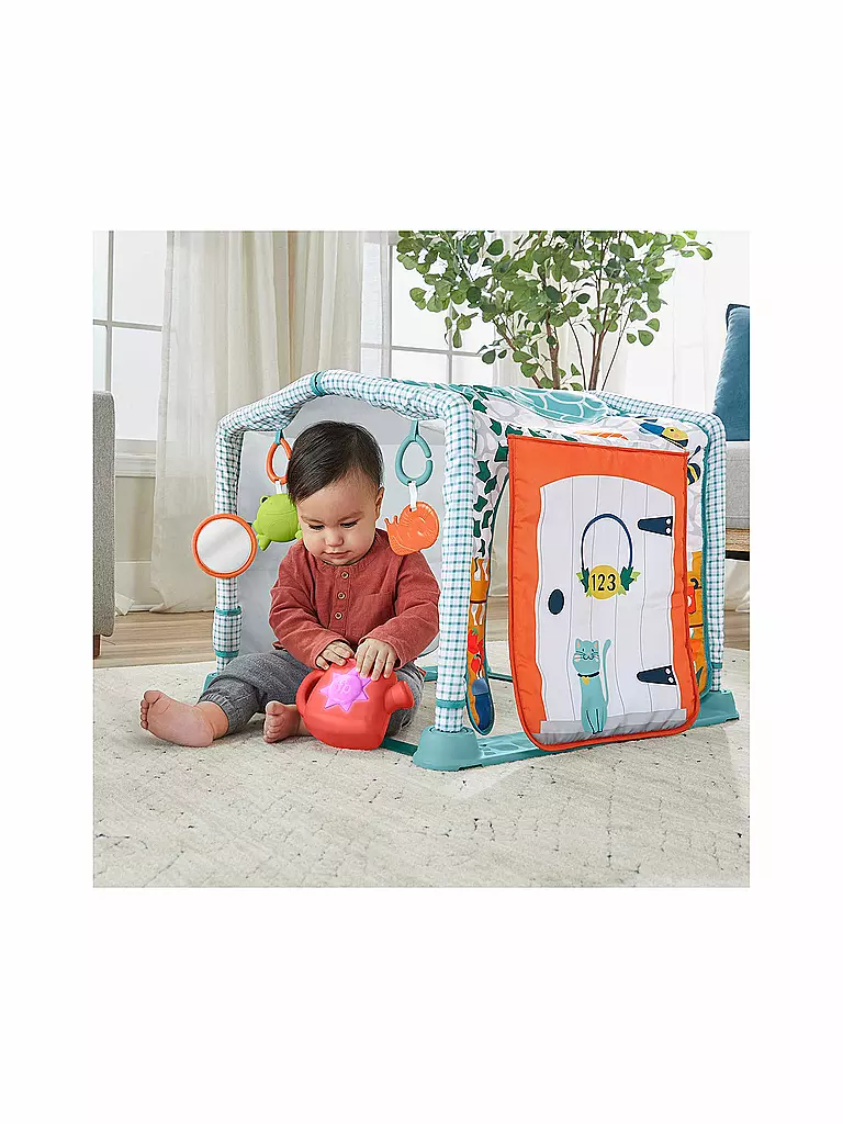 FISHER PRICE | 3-in-1 Kleines Ferienhaus Spieldecke | bunt