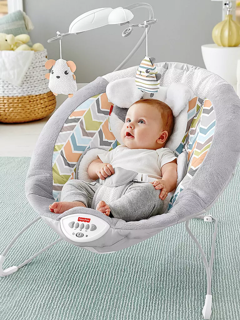 FISHER PRICE | Deluxe Wippe im Hundebaby Design | keine Farbe