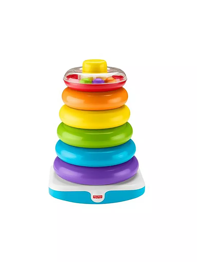 FISHER PRICE | Gigantische Farbring Pyramide | bunt