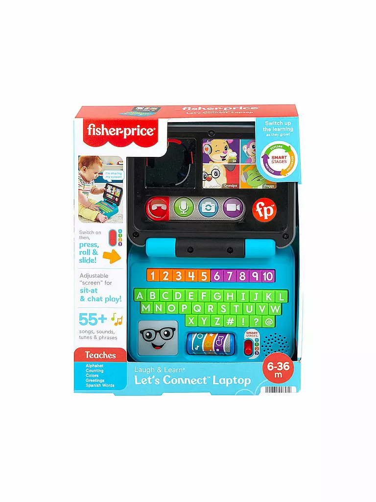 FISHER PRICE | Lernspaß Homeoffice Laptop (D, E) | keine Farbe