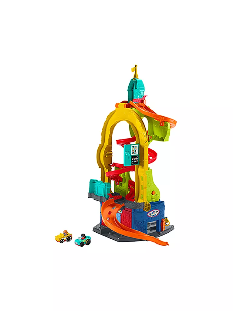 FISHER PRICE | Little People Sitz & Steh Hochhausrennbahn HBD77 | keine Farbe