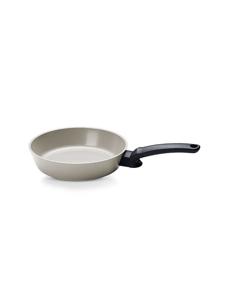 FISSLER Pfanne CERATAL EVO COMFORT 24cm Antihaft Warmgrau hellgrau
