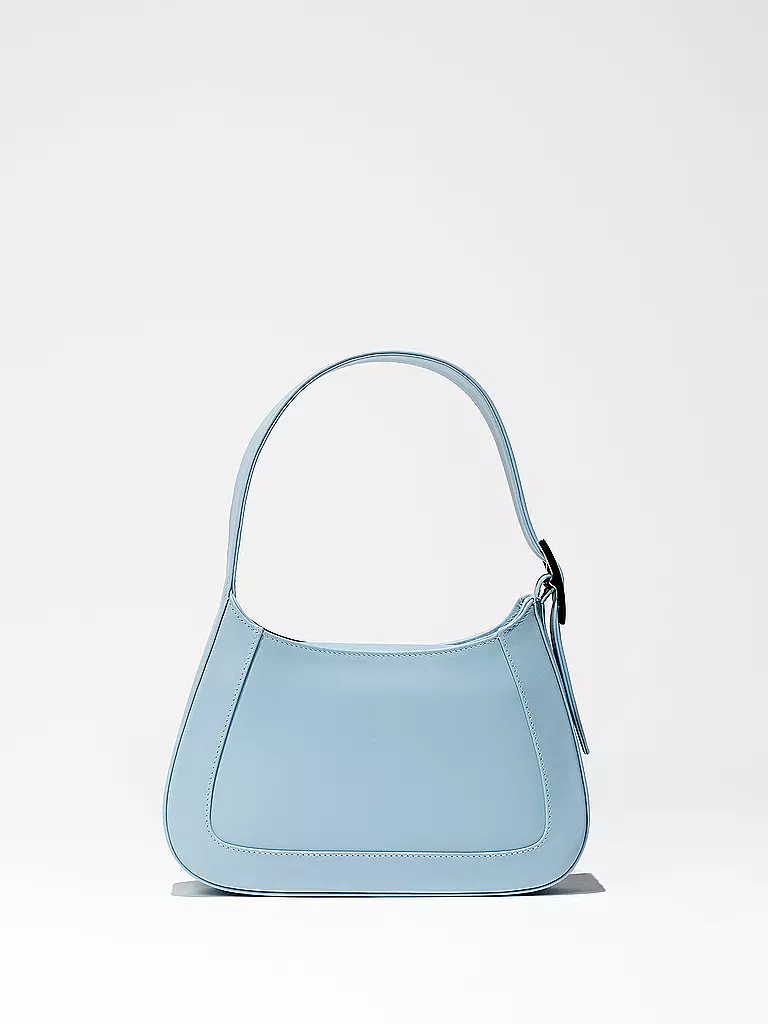 FIVE FORTY | Ledertasche - Mini Bag GAIA | hellblau