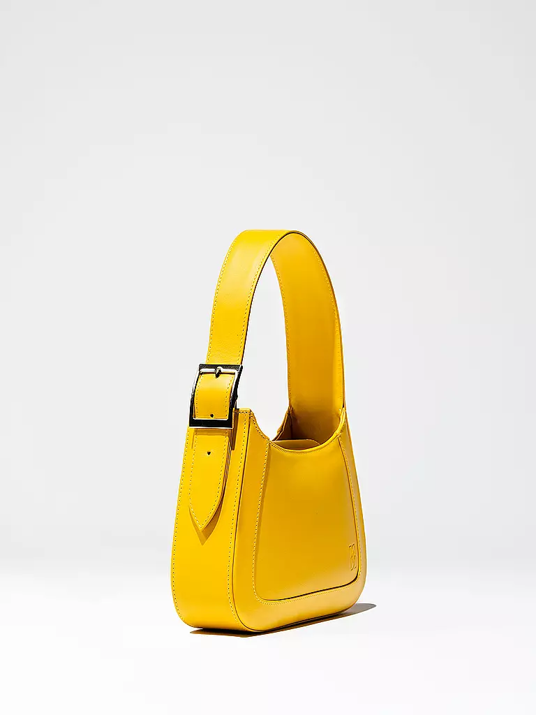 FIVE FORTY | Ledertasche - Mini Bag GAIA | gelb