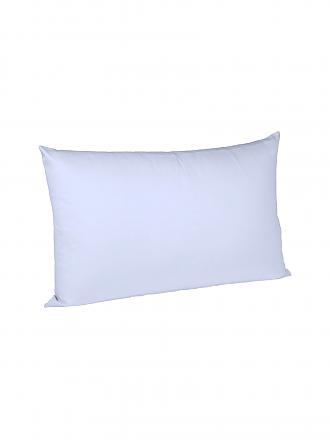 FLEURESSE | Satin-Kissenbezug "Royal Uni" 2-er 40x80cm (Hellblau)