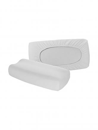 FLEURESSE | Jersey-Kissenbezug "Vital Comfort" 40x60cm (Silber)