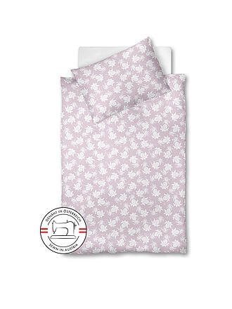 FLEURESSE | Leinen Bettwäsche Nizza 70x90cm / 140x200cm Hell Rose