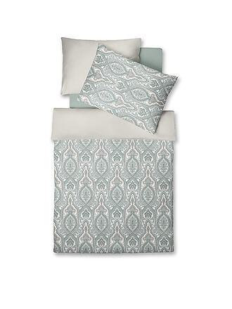 FLEURESSE | Satin Bettwäsche CLASSIC B 70x90cm/140x200cm Aqua
