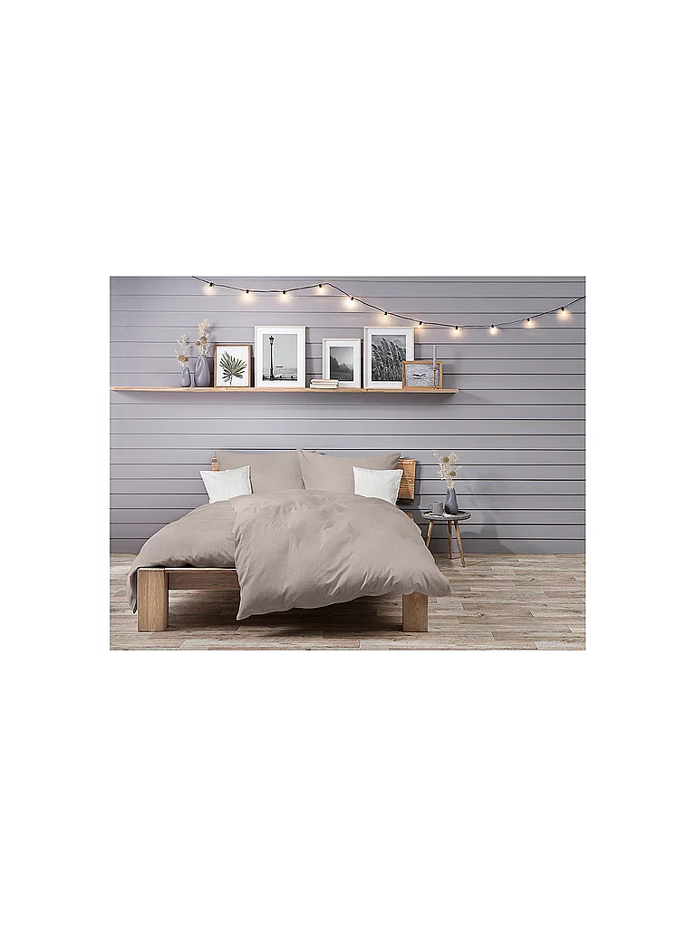 FLEURESSE Ropa de cama de muselina CAPRI 70x90cm/140x200cm Beige beige