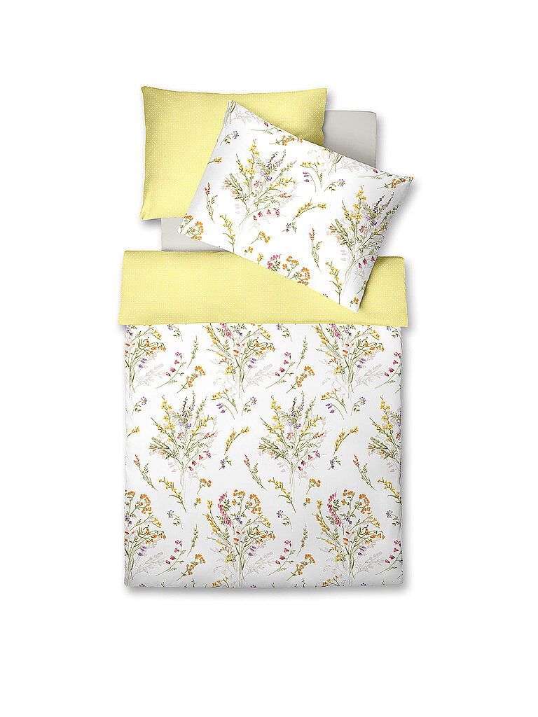 FLEURESSE Ropa de cama Tencel LUXURY 70x90cm / 140x200cm Golden Kiwi amarillo