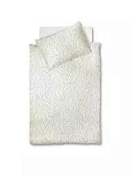 FLEURESSE | Damast Bettwäsche OPAL 70x90cm/140x200cm Creme | creme