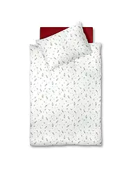 FLEURESSE | Flanell Bettwäsche 70x90cm/140x200cm ASPEN Snow White | Creme