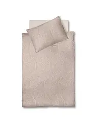 FLEURESSE | Flanell Bettwäsche 70x90cm/140x200cm LECH Almond | rosa