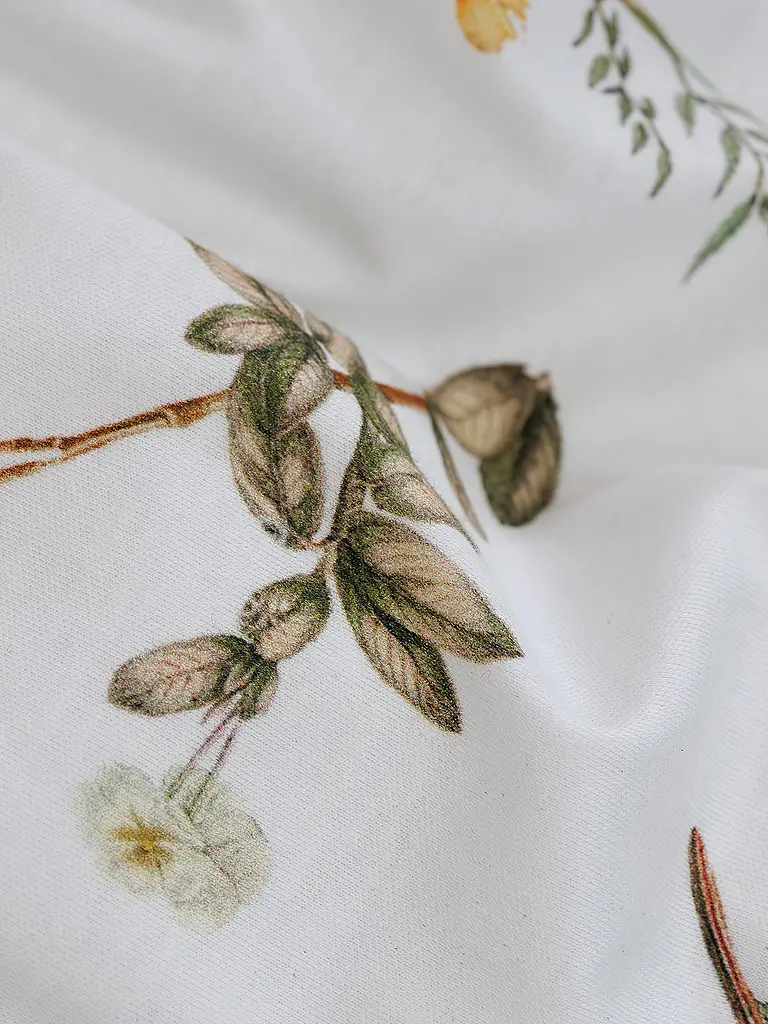 FLEURESSE | Jersey Bettwäsche 70x90cm/140x200cm DIAMOND Ivory | beige
