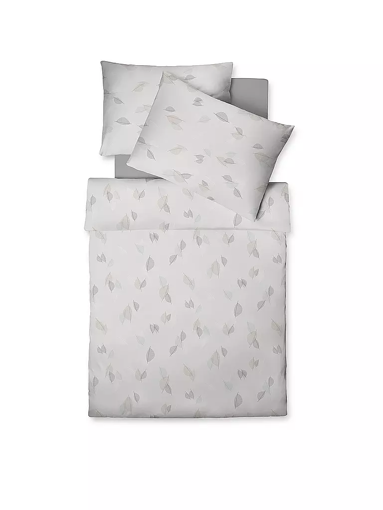 FLEURESSE | Jersey Bettwäsche Topas 70x90cm/140x200cm Aloe | grün