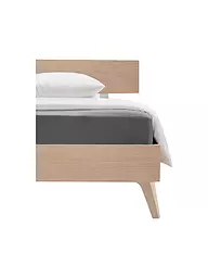 FLEURESSE | Jerseyspannleintuch 100x200cm (Weiss) | grau