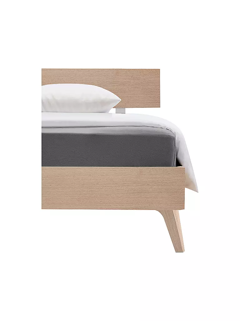 FLEURESSE | Jersey Spannleintuch 150x200cm  Grau | grau