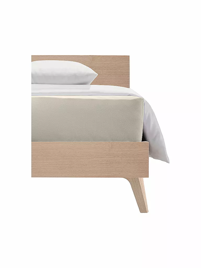 FLEURESSE | Jerseyspannleintuch Elasto Comfort XL Boxspringbett 100x200 Sand | beige