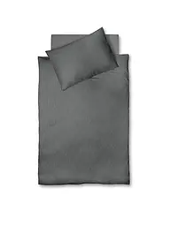 FLEURESSE | Satin Bettwäsche 70x90cm/140x200cm MODERN LIFE B Sand | grau