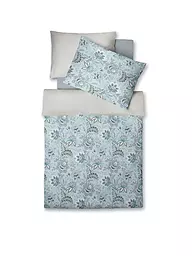 FLEURESSE | Satin Bettwäsche MIAMI 70x90cm/140x200cm  Powder Blue | Hellblau