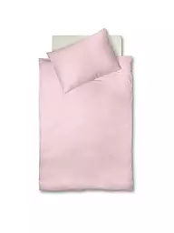 FLEURESSE | Satin Bettwäsche Royal 70x90cm / 140x200cm Olive | rosa