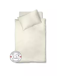 FLEURESSE | Satin Bettwäsche Royal 70x90cm / 140x200cm Olive | creme