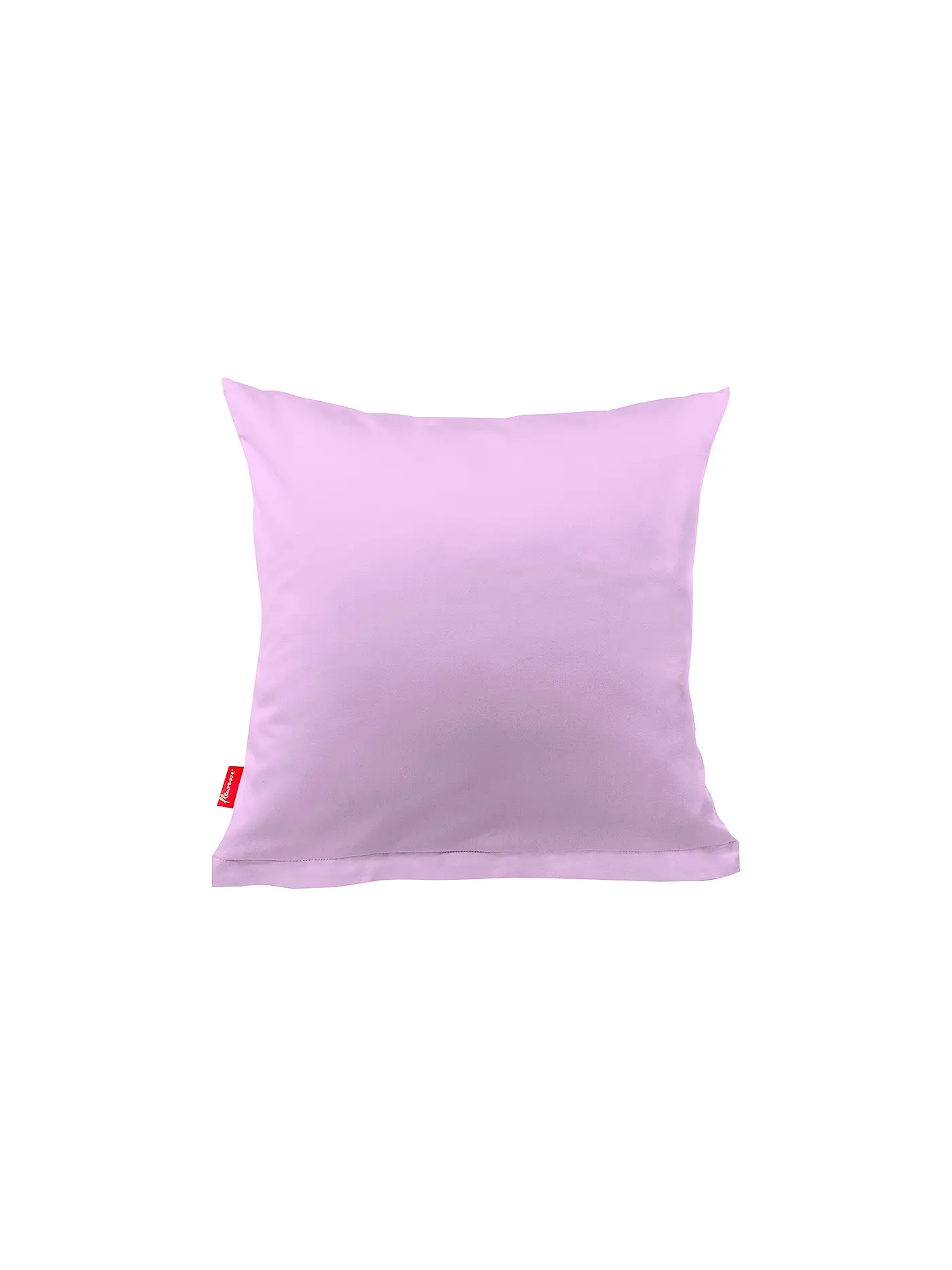 FLEURESSE | Satin Kissenbezug Royal Uni 2er 40x40cm Koralle | lila