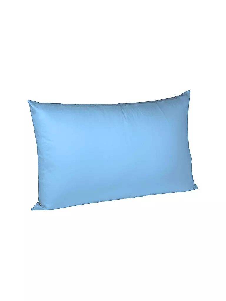 FLEURESSE | Satin Kissenbezug Royal Uni 2er 40x60cm Blau | hellblau