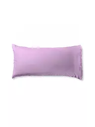FLEURESSE | Satin Kissenbezug Royal Uni 2er 40x80cm Hellgrün | lila
