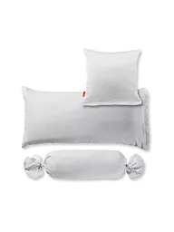 FLEURESSE | Satin Kissenbezug Royal Uni 2-er 70x90cm (Sand) | silber