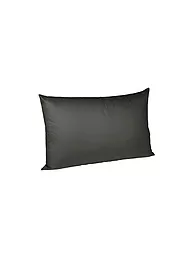 FLEURESSE | Satin-Kissenbezug "Royal Uni" 2-er 40x60cm (Silber) | grau