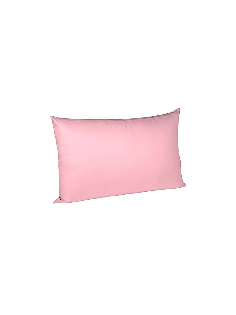 FLEURESSE | Satin Kissenbezug Royal Uni 2x 40x60cm Rosa | rosa