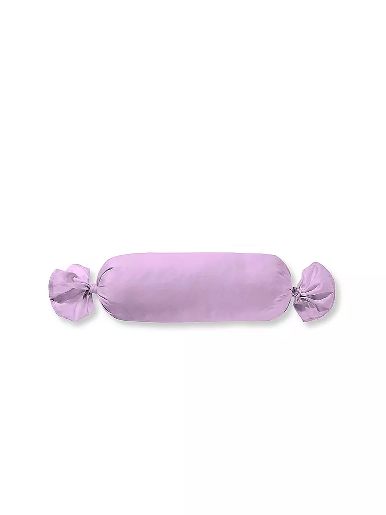 FLEURESSE | Satin Nackenrollenbezug Royal Uni 15x40cm Flieder | lila
