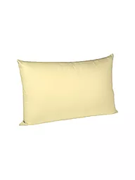 FLEURESSE | Satin Kissenbezug Royal Uni 2x 40x40cm Sand | gelb